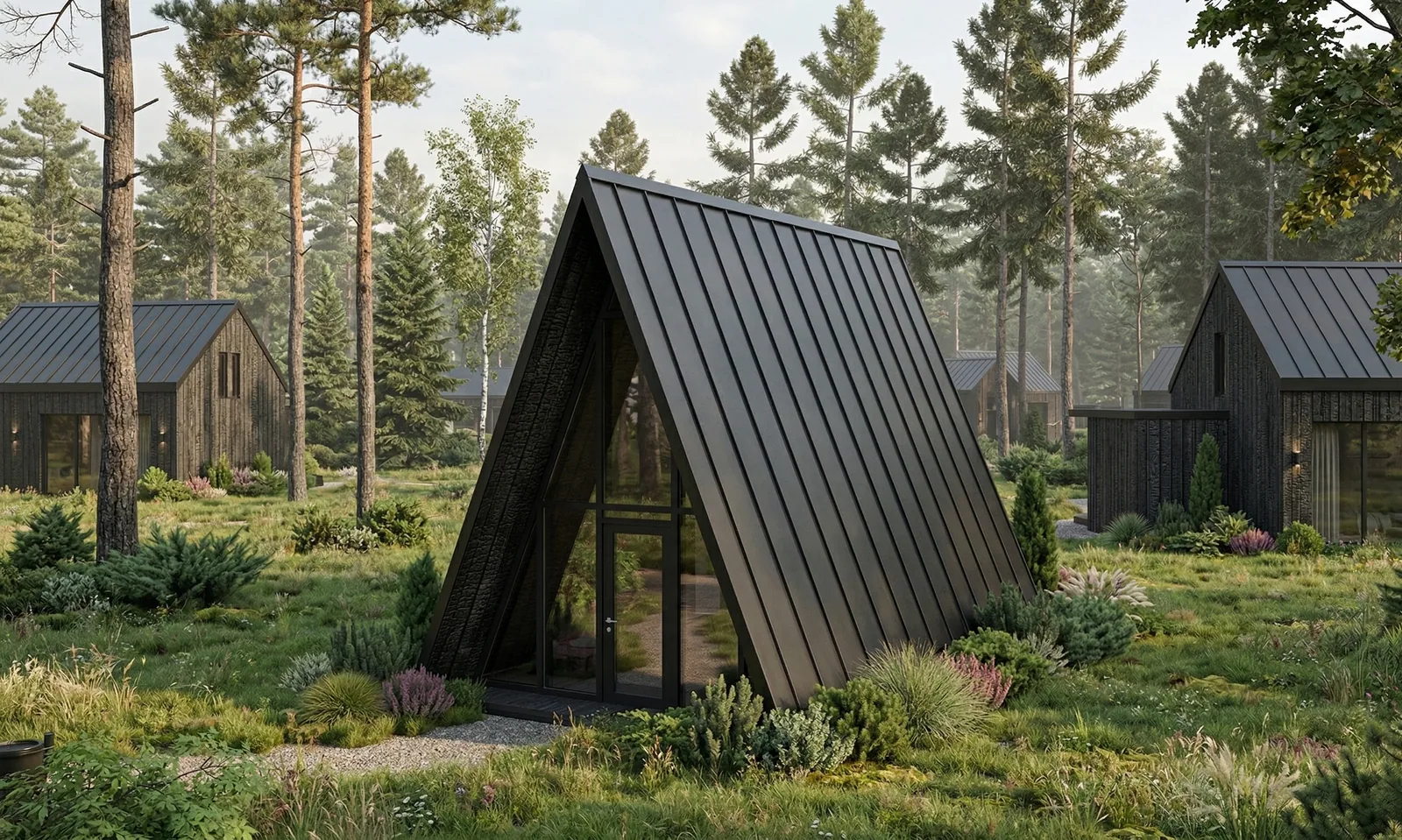 Дом 01 · A-frame