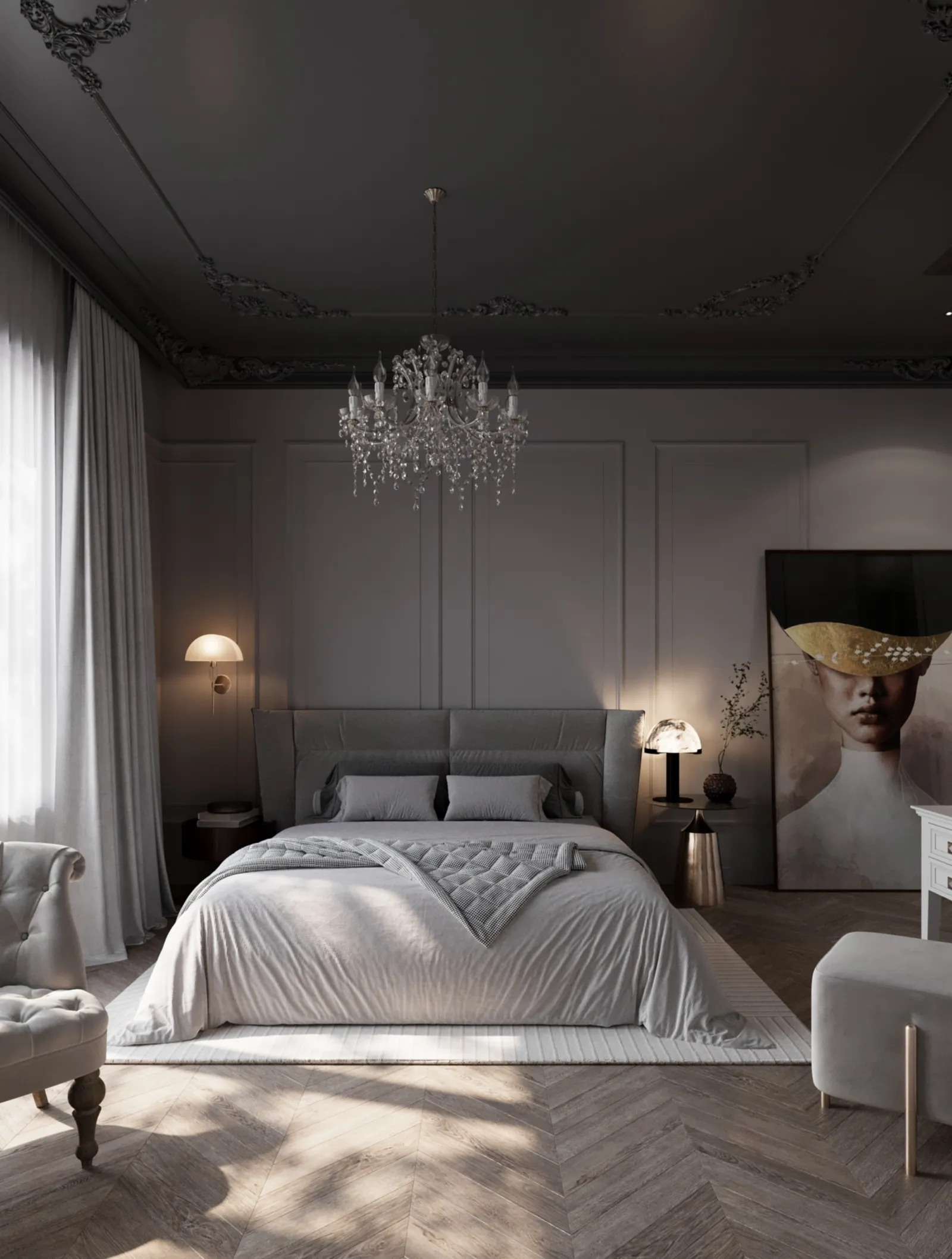 Интерьер 01, визуализация RB Buro